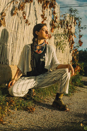 Ulu Slouch-fit Linen Pants My Store