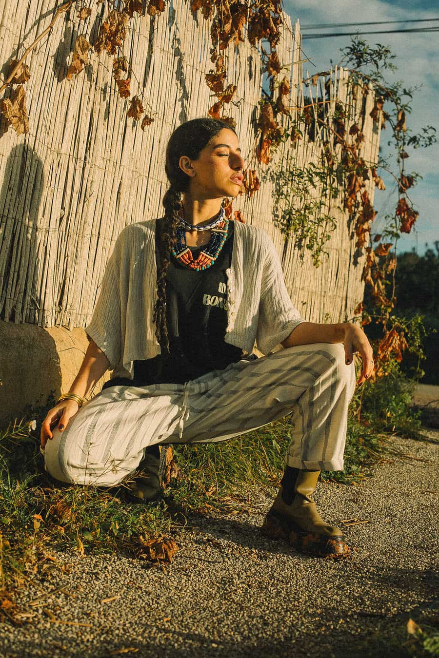 Ulu Slouch-fit Linen Pants My Store